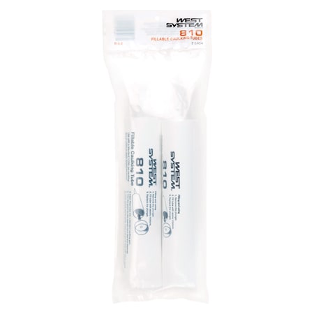West System West System White Lightweight Plastic Fillable Caulking Tubes 2 pk 810-2